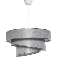 Opviq - Kroonluchter - Grijs en Zilver - 40 x 72 x 40