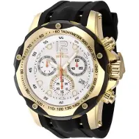 Invicta Speedway 48911 Herenhorloge - Quartz Uurwerk - Roestvrij Staal met Zilveren Wijzerplaat - 51 mm
