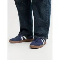 Jack & Jones Sneakers laag 'JFWKIRK' navy / wit