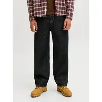 Jack & Jones Junior Jeans 'JJIAlex JJOriginal' black denim