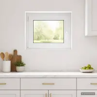 vidaXL Kleur binnenkant kelderraam Wit RISOR 75 x 50 cm