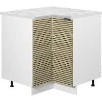 Vicco Hoekkast Fame-Line Eiken paneel 80.5 cm , WB Marmer, Model 51446