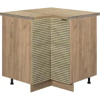 Vicco Hoekkast Fame-Line Eiken paneel 80.5 cm , WB Eik, Model 51377