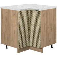 Vicco Hoekkast Fame-Line Eiken paneel 80.5 cm , WB Marmer, Model 51378