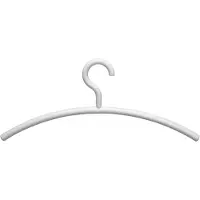 MAUL kleerhanger kunststof wit (5 stuks)