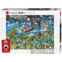 Heye 30098 - Puzzel Movie History - 2000 stukjes - 96,6 x 68,8 cm
