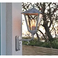 Konstsmide Landelijke buitenlamp Benu Up zinkgrijs