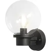 Konstsmide Buitenlamp globe Nemi zwart