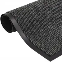 Zakito Antraciet Grijze Deurmat 60x150cm - Duurzaam & Antislip