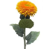Clayre & Eef Kunstbloem Oranje Kunststof