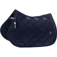 Eskadron Zadeldek Dynamic Silk Jewel Veelzijdigheid Donkerblauw