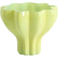 Light & Living - Vaas LUSON - Groen - 20x20x15.5 cm