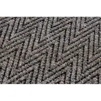 Rugsx Ruitenwisser anti slip 100 cm MAGNUS 1951 Zigzag extern, intern, op een rubber - beige 100x230 cm