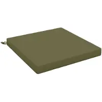 vidaXL Zitkussens SOEST 100% Polyester Olijfgroen 80 x 80 x 7 cm