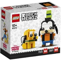 LEGO Goofy en Pluto - BrickHeadz 40378