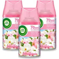 Air Wick 3 x - Luchtverfrisser Navulling - Magnolia & Kersenbloesem - Automatische Spray - 250 ml - Voordeelverpakking - 3 stuks