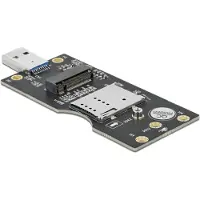 DeLOCK USB 3.0 Converter Type-A male to M.2 Key B with SIM slot