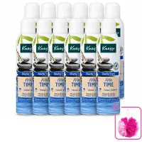 Kneipp 12 x - Douche schuim - Me‑Time - Patchouli & Sandelhout - 200 ml - Bulkverpakking - Douche foam - Douchemop - Me-time