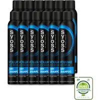 Syoss 12 x - Volume Droogshampoo - Shampoo - Voor Volumeboost - 200ml - Grootverpakking - Vaatwasstrips - Volume Droogshampoo - Fris Haar - Haar Volume - Droogshampoo Zonder Water - Haar Verzorging