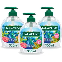 Palmolive 3 x - Aquarium - Handzeep - Natuurlijke Ingrediënten & Vegan - 300 ml - Voordeelverpakking - 3 stuks
