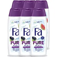 Fa 6 x - Douchegel - Pure Freshness - Acai & Guave - Verfrissend & Verzorgend - 250 ml - Voordeelverpakking - 6 stuks