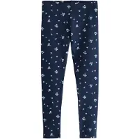 Next Leggings donkerblauw / oranje / lichtroze / wit