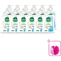 Dettol 12 x - Handzeep - Gentle - Kamille & Katoenbloesem - 250 ml - Bulkverpakking - Handzeep - Douchemop - Antibacterieel