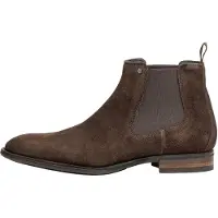 Floris van Bommel Chelsea boots 'Terra 05' donkerbruin