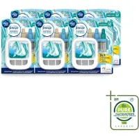 Ambi Pur 6 x - 3Volution - Starterkit - Fresh Linnen - 20 ml - Grootverpakking - Vaatwasstrips - Geurwisseling - Frisse Linnengeur - Geurverspreiding - Geurbeleving - Automatische Geurwisseling