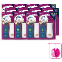 Glade 12 x - Touch & Fresh - Relaxing Zen - 10 ml - Bulkverpakking - Ontspanning - Douchemop - Frisse geur