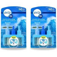 Ambi Pur 2 x 3volution - Bermuda Vibes Navulling - Luchtverfrisser - 20 ml - Voordeelverpakking - 2 stuks