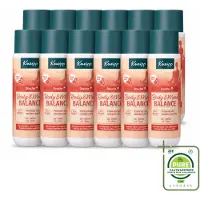 Kneipp 12 x - Douchegel - Body & Mind Balance - 200 ml - Grootverpakking - Vaatwasstrips - Douchegel - Balans - Innerlijke Rust - Kalmerend - Opwekkend