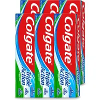 Colgate 6 x - Triple Action - Original Mint - Tandpasta - 100ml - Voordeelverpakking - 6 stuks