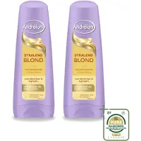 Unilever 2 x Andrélon Stralend Blond Conditioner - 200 ml - Voorraadverpakking - 2 stuks