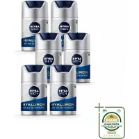 Nivea 6 x MEN Anti-verouderings gezichtscrème met SPF 15 - 50 ml - Voordeelverpakking - 6 stuks