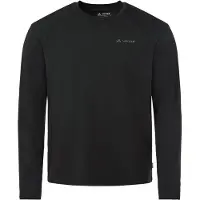 Vaude - Essential Wool L/S T-Shirt - Merinoshirt M, zwart