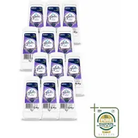 Glade 12 x - Gel - Tranquil Lavender & Aloë - 150 g - Wasstrips - Luchtverfrisser Gel - Lavendel Geur - Frisheid Thuis - Ontspanning Thuis - Geur Neutraliseren