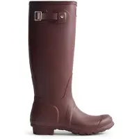 Hunter Boots WOMENS ORIGINAL TALL BOOT Dames Regenlaarzen - bordeaux rood