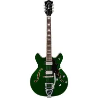Guild Starfire Deluxe DC GVT Emerald Green semi-akoestische gitaar