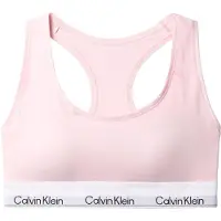 Calvin Klein Dames/Dames Logo Katoenmix Bralette (Wieg Roze)