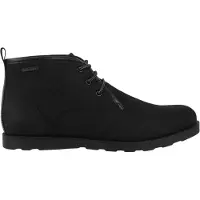 Firetrap Heren suède platte woestijnlaarzen (Zwart)
