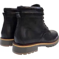 Firetrap Heren Portaal Leren Wandelschoenen (Donkerbruin)