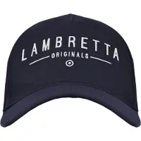 Lambretta Baseballpet van katoenmix (Marine)