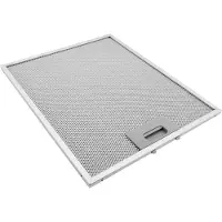 Whirlpool metalen vetfilter, afmetingen 334x282 mm, artikelnummer 480122102386