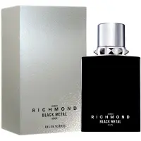John Richmond Black Metal Man Eau de Toilette - Een houtachtige, muskusachtige en bloemige herendouche