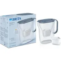 Brita Style Essential MXPRO LED Waterfilterkan, 2,4 l - Grijs