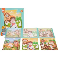 Ramiz Magnetische Boerderij Puzzel Boekje met Dieren, 61 Delen