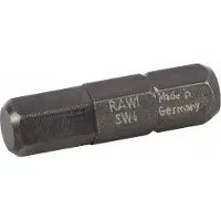 Rawlplug Bit Inbus 6mm 1/4" 25mm Slagva