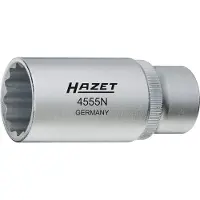 Hazet 4555N 4555N Dop (zeskant) Dopsleutelinzetstuk 27 mm 1/2 27 mm 1/2 (12,5 mm)