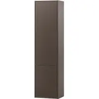 Woood Meggy Smalle Opbergkast - Grenen hout - Dust /Grijs - 215x55x40